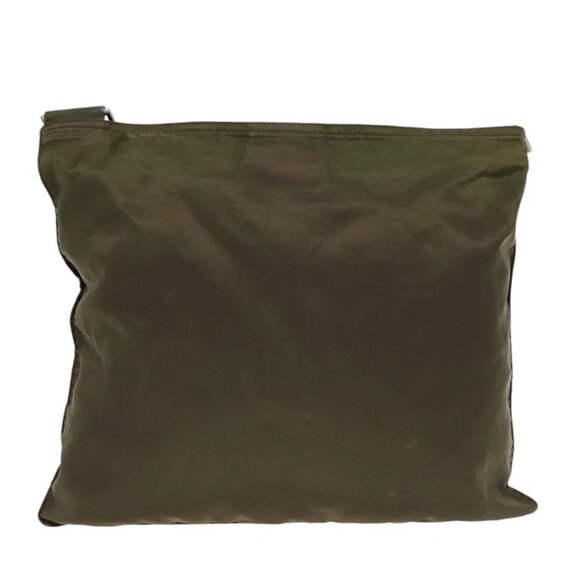 PRADA Shoulder Bag Nylon Khaki Auth yk15402 - Picture 3 of 16
